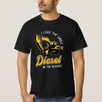 Excavateur J'Aime Le Travailleur De La Constructio