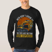 T-shirt Excavator Operator And Backhoe Operator (Devant)