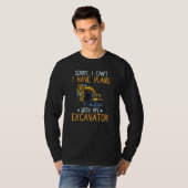 T-shirt Excavator Operator Remote Control Digger Machine R (Devant entier)