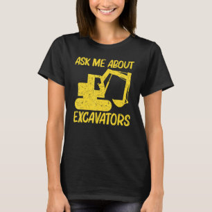 T-shirt Excavatrice Cool Pour Hommes Femmes Opéra D'équipe