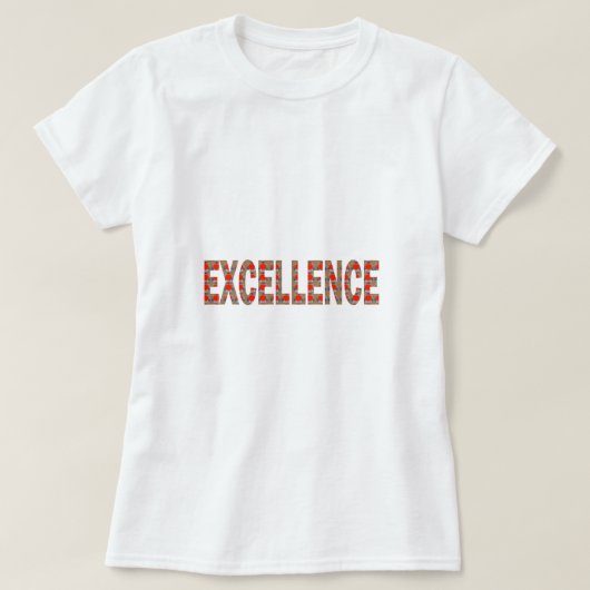 T-shirt EXCELLENT accomplissement Topper de qualité (Design devant)
