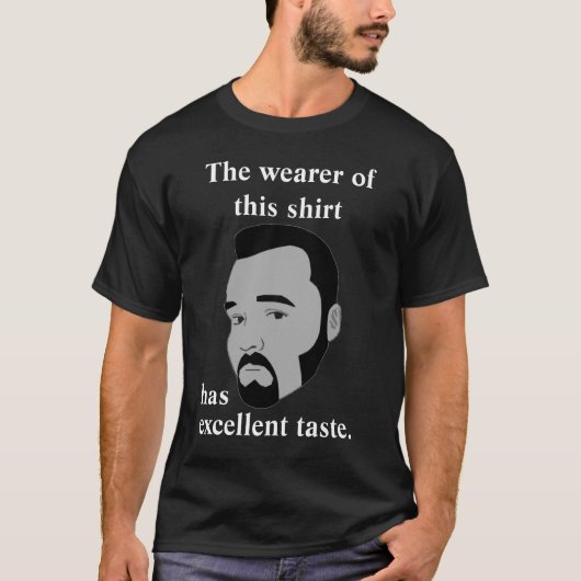 T-shirt Excellent goût (foncé) (Devant)
