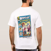 T-shirt Excentrique logo-bleu (Dos)