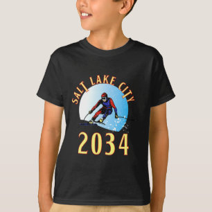 T-shirt Excitement pour 2034 pour salt lake city utah 