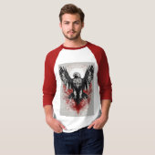 T-shirt exclusif Eagle Design en vente (Devant entier)