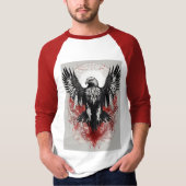 T-shirt exclusif Eagle Design en vente (Devant)