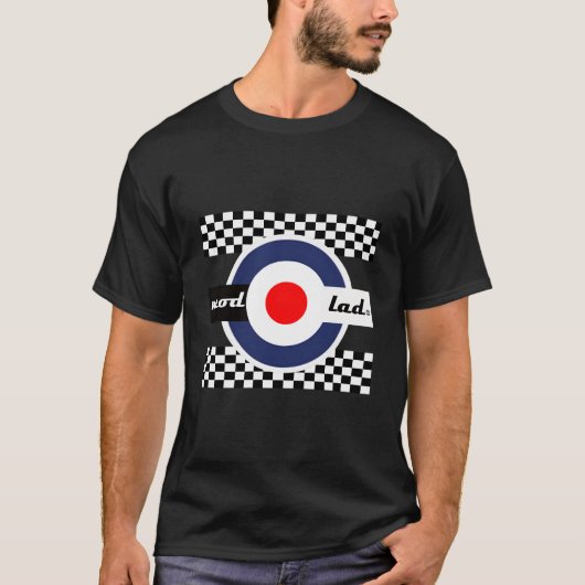 T-shirt Exclusive Mod Lad Mods Scooter Original Work (Devant)