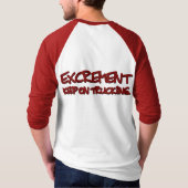 T-shirt excrement_baseball 3/4tee (Dos)
