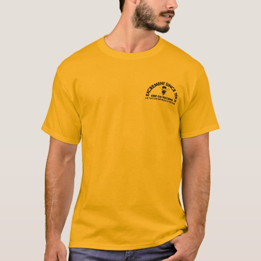 T-shirt excrement_tee (Devant)