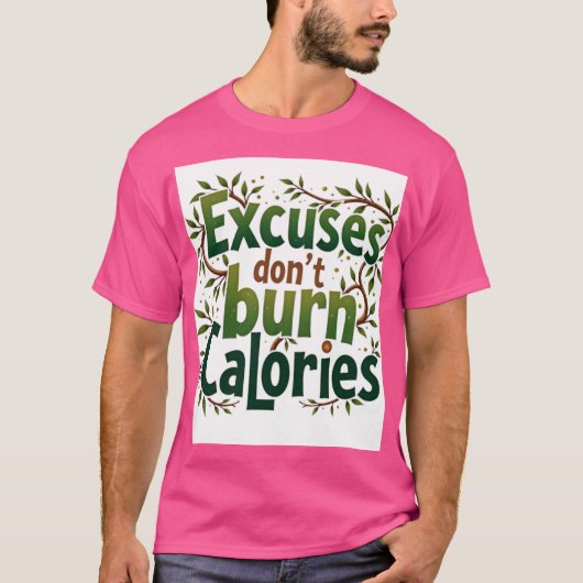 T-shirt excuses (Devant)