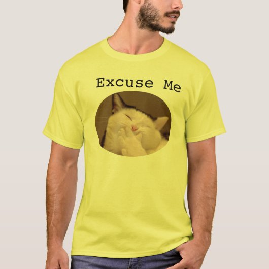 T-shirt Excusez-moi (Devant)
