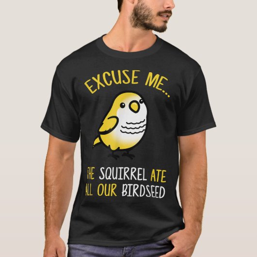 T-shirt Excusez-Moi L'Écureuil A Mangé Notre Amoureux Des (Devant)