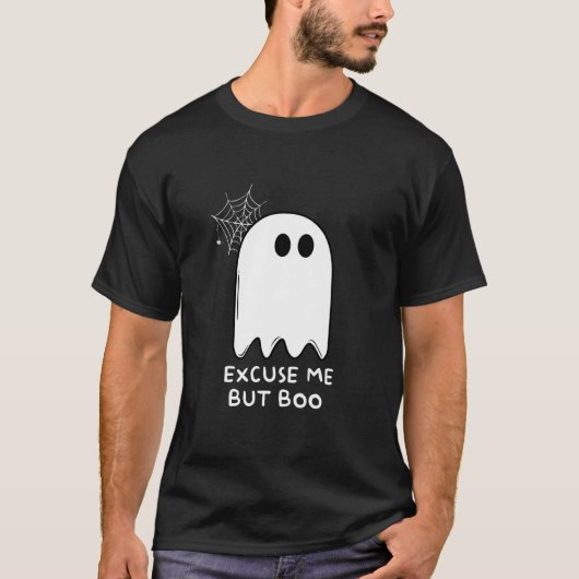 T-shirt Excusez-moi mais Boo mignon fantôme Éffrayant drôl (Devant)