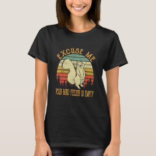 T-shirt Excusez-moi Votre éleveur d'oiseaux est vide Cute