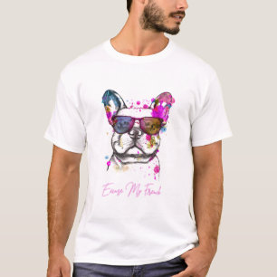T-shirt Excusez Mon Français Funny French Bulldog