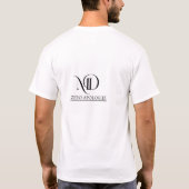 T-shirt Excusez Zéro - Déclaration audacieuse des hommes T (Dos)