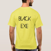 T-SHIRT EXE NOIR (Dos)