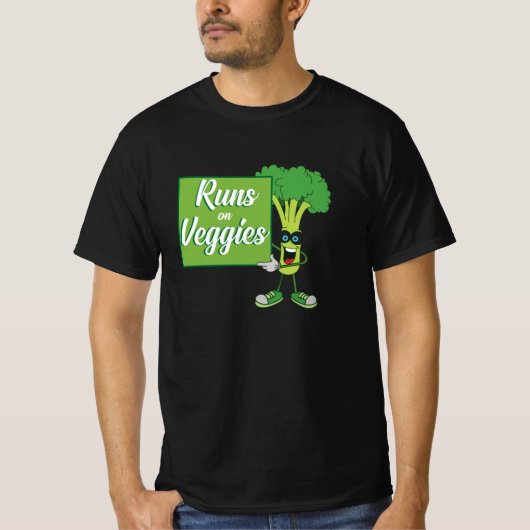 T-shirt Exécute Sur Légume (Devant)