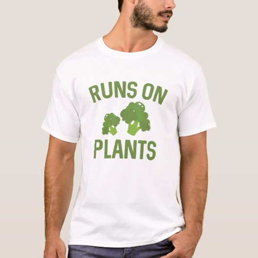 T-shirt Exécute Sur Plante (Devant)
