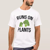 T-shirt Exécute Sur Plante (Devant)