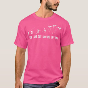 T-shirt Exécuter Décollage Swing Up Tournez Potable Vault