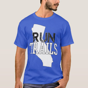 T-shirt Exécuter des pistes en Californie