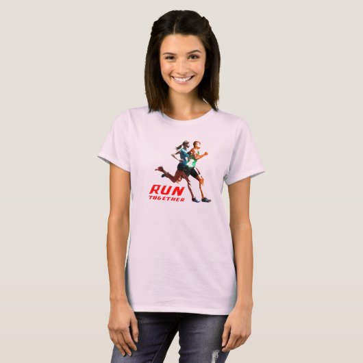 T-shirt Exécuter ensemble | Femmes (Devant entier)