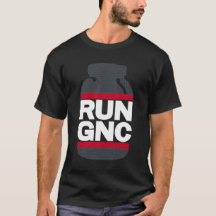 T-shirt EXÉCUTER GNC sur Black Essential