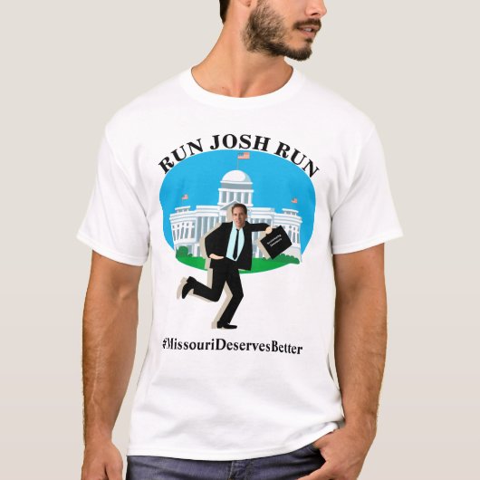 T-shirt EXÉCUTER JOSH EXÉCUTER #MissouriDeservesBetter (Devant)