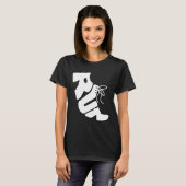 T-shirt Exécuter la conception Basket pour les coureurs (Devant entier)