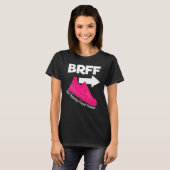 T-shirt Exécuter le meilleur ami pour BRFF Basket BFF (Devant entier)