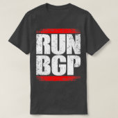 T-shirt Exécuter le programmeur BGP (Design devant)