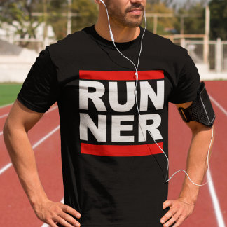 T-shirt Exécuter Ner Funny Hip hop courir la satire
