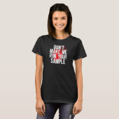 T-shirt Exécuter votre échantillon de juricomptabilité sci (Devant entier)