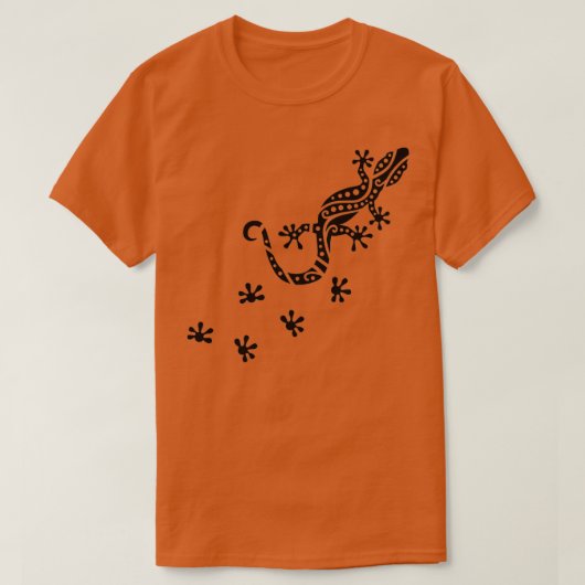 T-shirt Exécution de gecko (Design devant)
