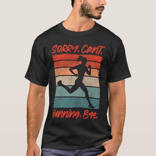 T-shirt Exécution De Jogging Désolé. Cant. En cours. Au re (Devant)