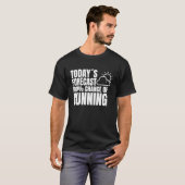 T-shirt Exécution de l'aperçu météo de l'équipement Exécut (Devant entier)