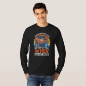 T-shirt Exécution de l'équipe de cool Sloth Running (Devant entier)