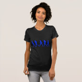 T-shirt Exécution De L'Exercice De Jogging (Devant entier)