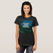 T-shirt Exécution de l'exercice Motivational Words (Devant entier)