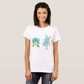 T-shirt Exécution d'éléphant (Devant entier)