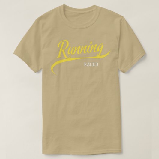 T-shirt Exécution des courses Conception Vintage (Design devant)