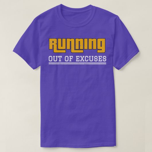 T-SHIRT EXÉCUTION DES EXCUSES (Design devant)
