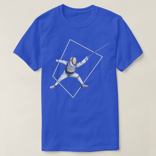 T-shirt Exécution D'Une Flèche Ou D'Une Riposte À L'Escrim (Design devant)