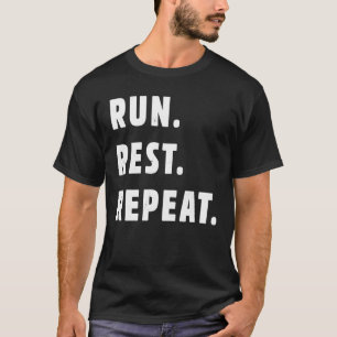 T-shirt Exécution élégante Reprise Reprise en cours d'exéc