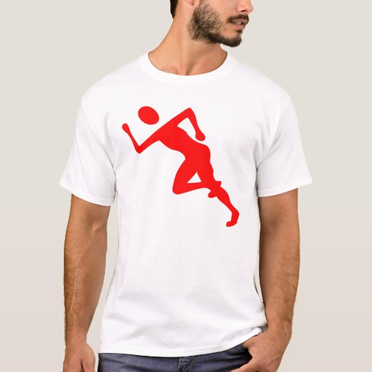 T-shirt Exécution - Rouge (Devant)