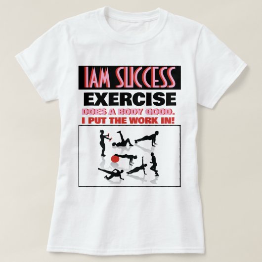 T-SHIRT EXERCICE (Design devant)