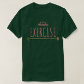 T-shirt Exercice aérobie (Design devant)