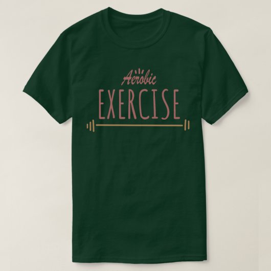 T-shirt Exercice aérobie (Design devant)
