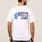 T-shirt Exercice Agile Saber variante (Dos)